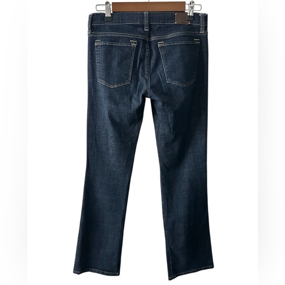 Banana Republic size 27 low rise bootcut jeans medium wash blue denim - Picture 2 of 11
